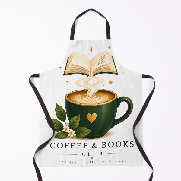 Item preview, Coffee & Books Club | Book Lover Gift | Coffee Lover T-Shirt | Reading Aesthetic | Cozy Reader | Bibliophile Botanical Art designed and sold by Digital Culture Studio.