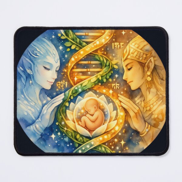 Item preview, Cosmic Forebears: The Birth of the Human Race designed and sold by FriskyLemur.