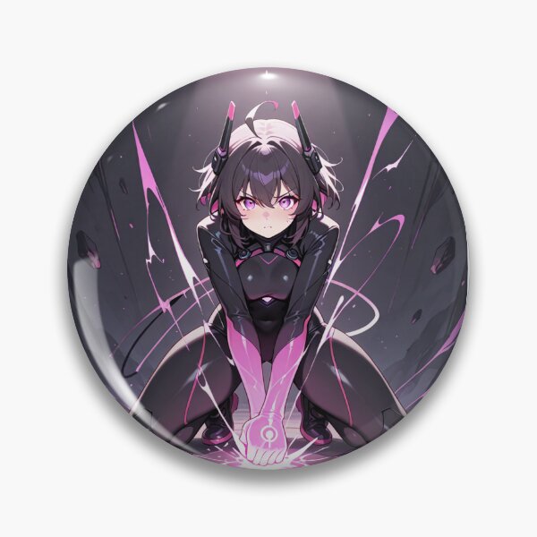 Item preview, Digital Art - Stylized Female Character, Futuristic Cyber-Magical Aesthetic designed and sold by AnimeShin.