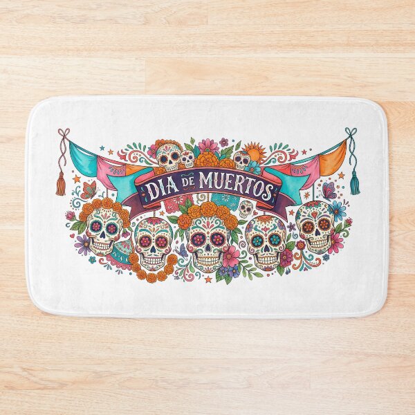 Item preview, Ilustración De La Bandera Del Cráneo Del Azúcar Del Día De Los Muertos designed and sold by BetweenForms.