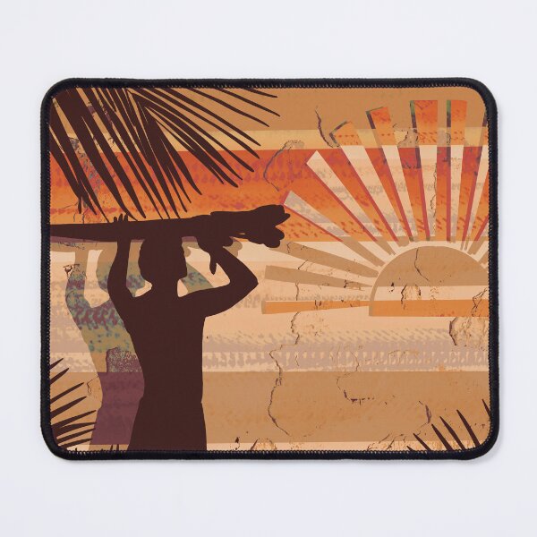 Item preview, Retro Dawn Surfer Vintage Sunset Beach Warm Fade designed and sold by Karin Taylor.
