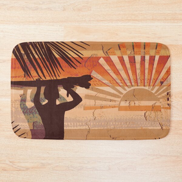 Item preview, Retro Dawn Surfer Vintage Sunset Beach Warm Fade designed and sold by Karin Taylor.