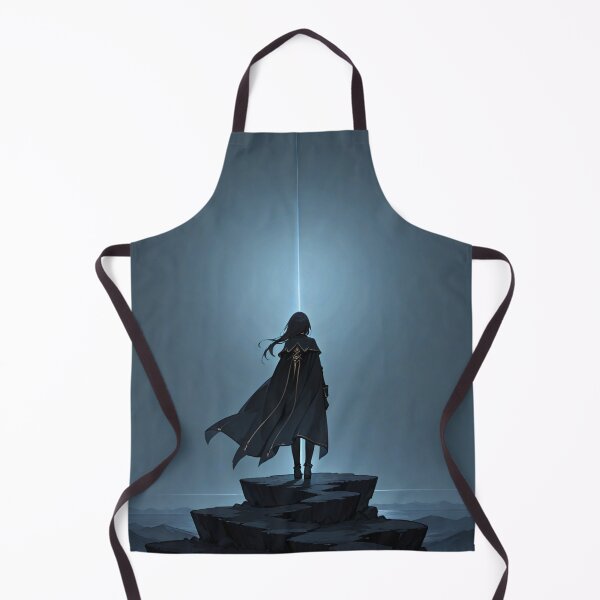 Item preview, Digital Art - Stylized Female Character, Heroic Solitude in a Barren Landscape designed and sold by AnimeShin.