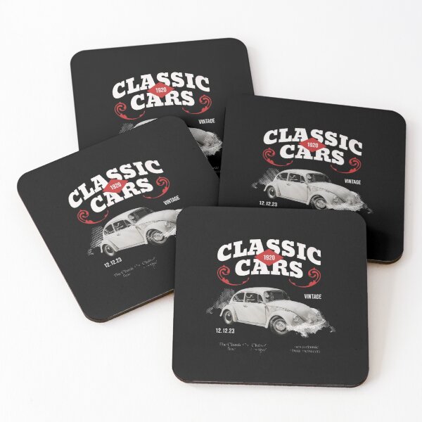 Item preview, Classic Cars Vintage VW Beetle Retro Design designed and sold by PrimeRacer.