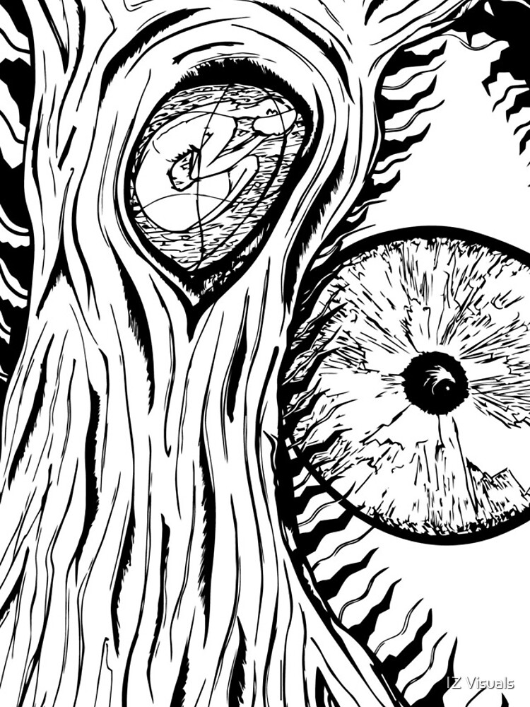 Thumbnail 4 of 4, iPhone Case, The Watching Tree designed and sold by InkinZ.