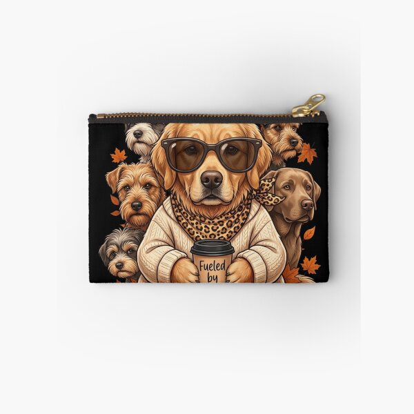 Item preview, Leaves Fall I Don't Funny Dog Shirt | Fueled by Chaos Golden Retriever Fall Autumn Dog Lover Gift designed and sold by MS Pod Studio.