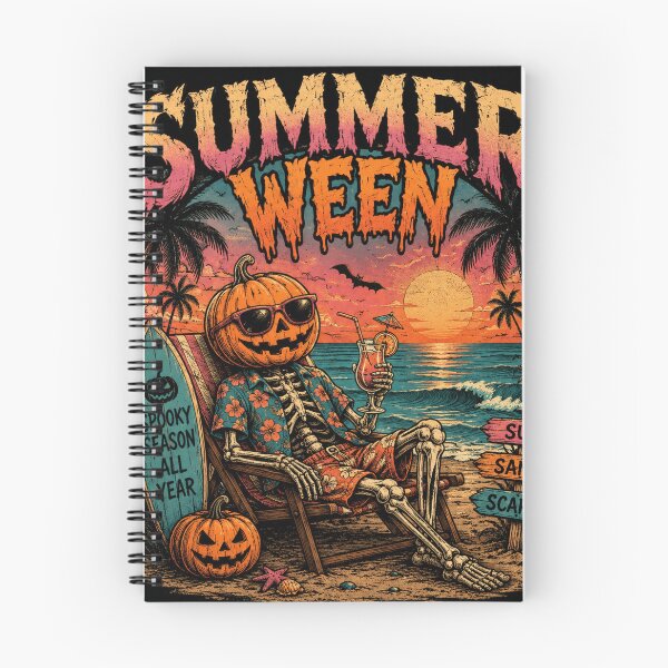 Item preview, Summerween: Sunscreen & Screams designed and sold by NightbyteStudio.
