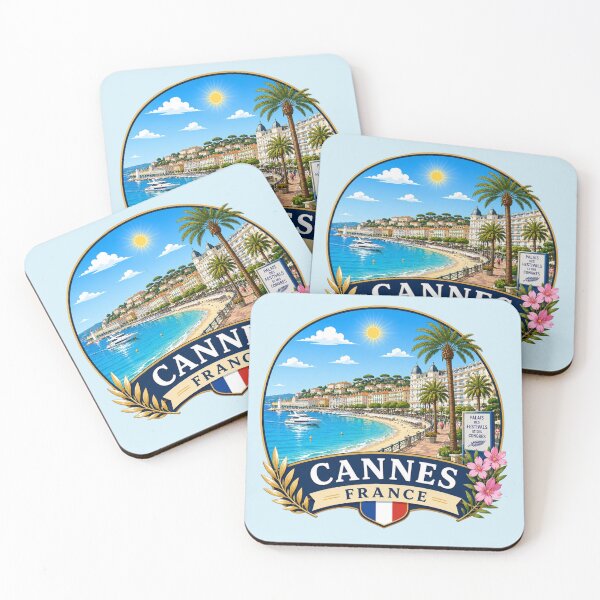 Item preview, Cannes, France - French Riviera designed and sold by Myra365Art.