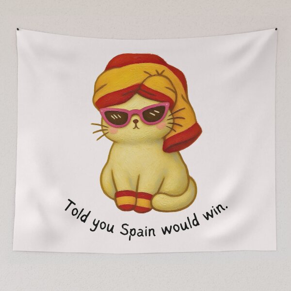 Item preview, I told you Spain would win World Cup designed and sold by QUOT-s.