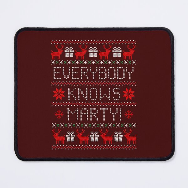 Item preview, Marty Ugly Christmas Sweater designed and sold by Normbot2000.