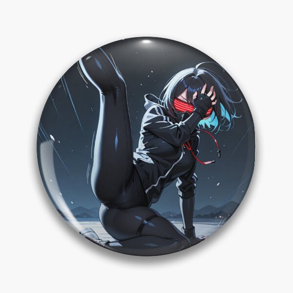 Item preview, Digital Art - Stylized Manga Character, Dark and Rainy Cyberpunk Atmosphere designed and sold by AnimeShin.