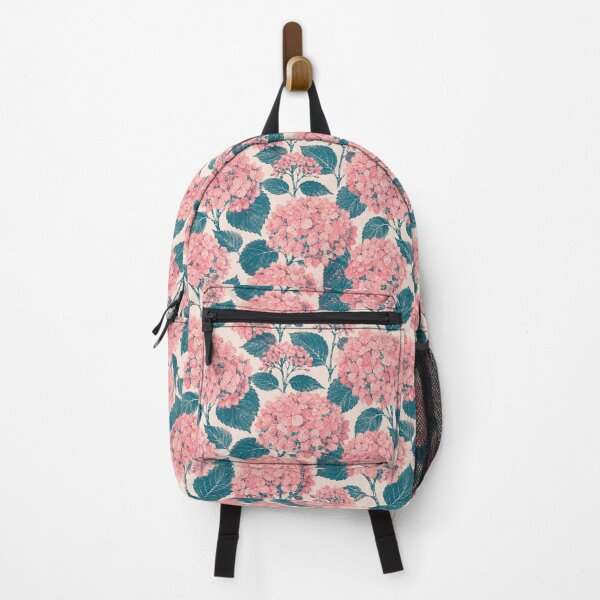 Item preview, Hydrangea Risograph Two Color Print Seamless Pattern designed and sold by Inkworksbyshery.
