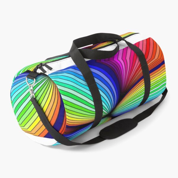 Item preview, Psychedelic Rainbow Pattern - Geometric Fan Lines designed and sold by RAYBIL.