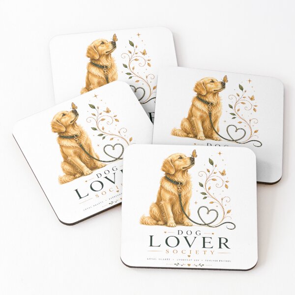 Item preview, Dog Lover Society | Golden Retriever Gift | Dog Lover T-Shirt | Pet Lover Art | Dog Mom Gift | Nature Inspired Botanical Design designed and sold by Digital Culture Studio.