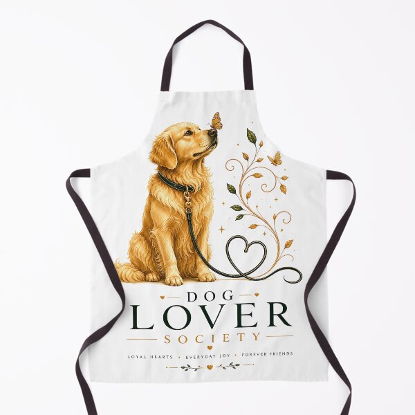 Item preview, Dog Lover Society | Golden Retriever Gift | Dog Lover T-Shirt | Pet Lover Art | Dog Mom Gift | Nature Inspired Botanical Design designed and sold by Digital Culture Studio.