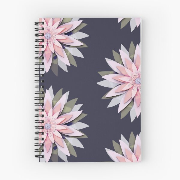 Item preview, Faux Papercut Pink Lotus Floral Mandala designed and sold by Karin Taylor.