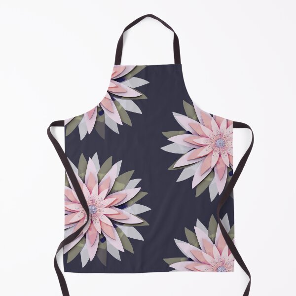 Item preview, Faux Papercut Pink Lotus Floral Mandala designed and sold by Karin Taylor.