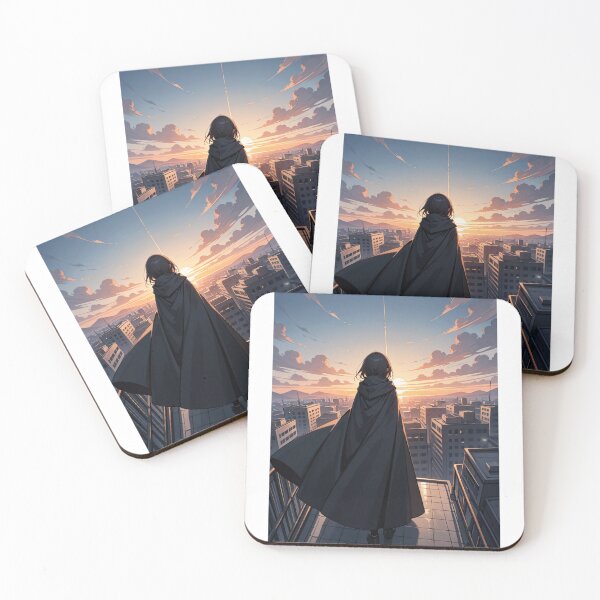 Item preview, Digital Illustration - Anonymous Character, Elevated Meditative Escape designed and sold by AnimeShin.