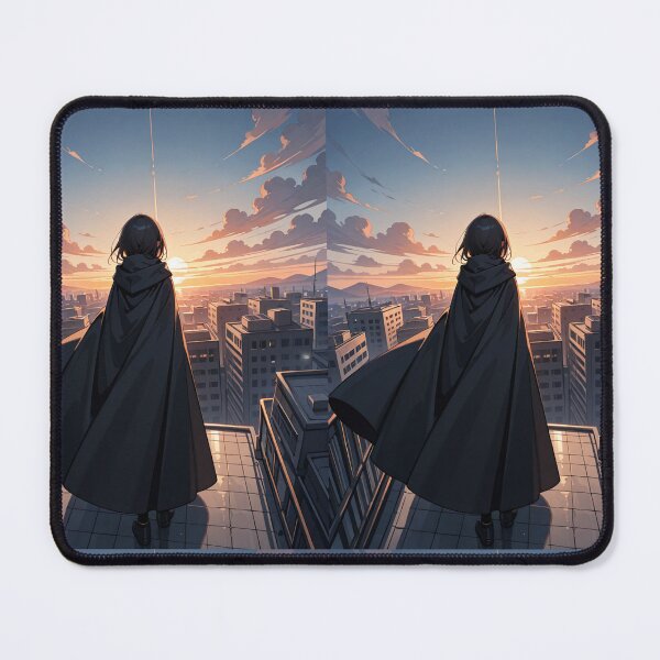 Item preview, Digital Illustration - Anonymous Character, Elevated Meditative Escape designed and sold by AnimeShin.