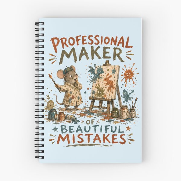 Item preview, Professional Maker of Beautiful Mistakes Artist Mouse designed and sold by VIVID COLORS CLUB.
