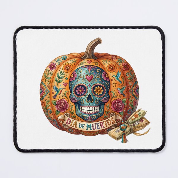 Item preview, Dia De Los Muertos Sugar Skull Banner Illustration designed and sold by BetweenForms.
