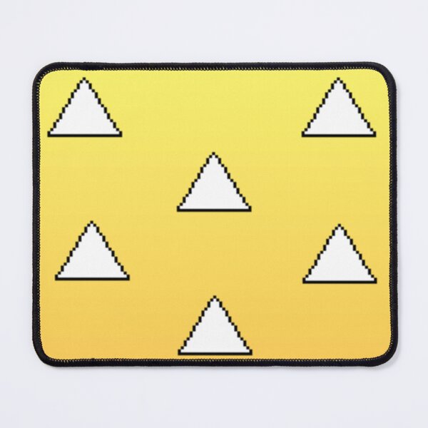 Item preview, Zenitsu triangle pixel print. Original print. designed and sold by YaroshMaria.