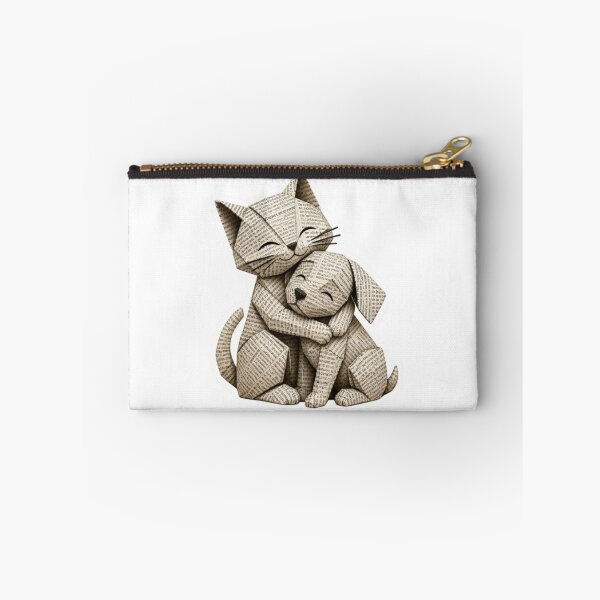 Item preview, Origami Cat Hugging Tiny Kitten designed and sold by Snurly.