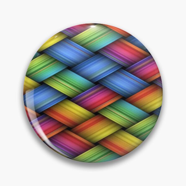 Item preview, Rainbow Weaving - Multicolored Braided Geometric Pattern designed and sold by RAYBIL.