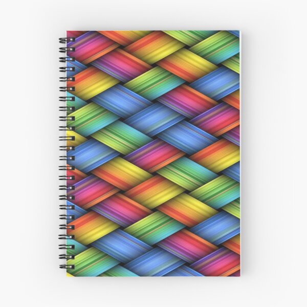 Item preview, Rainbow Weaving - Multicolored Braided Geometric Pattern designed and sold by RAYBIL.