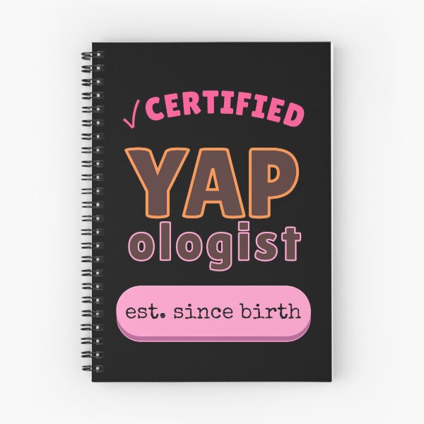 Item preview, Certified YAPologist Funny Sticker Gift For Talkative Friend Humor Art designed and sold by SapphosWeave.