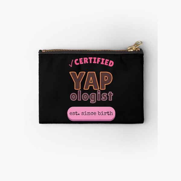 Item preview, Certified YAPologist Funny Sticker Gift For Talkative Friend Humor Art designed and sold by SapphosWeave.