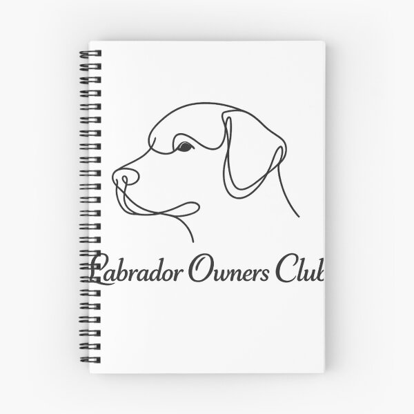 Item preview, Labrador Owners Club Minimalist Line Art designed and sold by Tee Visions.