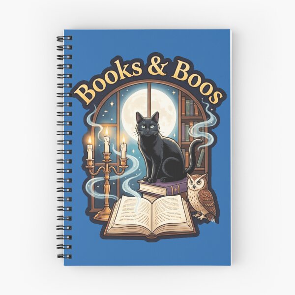 Item preview, Ghost Cat Dark Academy sticker design from the Hound Library designed and sold by Mahilis.