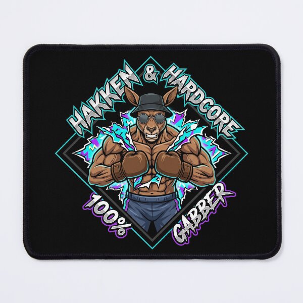 Item preview, 100% Gabber Hakken Kangaroo Hardcore Techno Rave designed and sold by SPAZE-Typo.