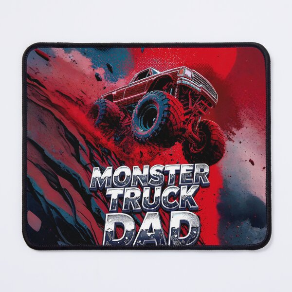 Item preview, DAD celebrates in monster truck #6. designed and sold by UrbanTRIP.
