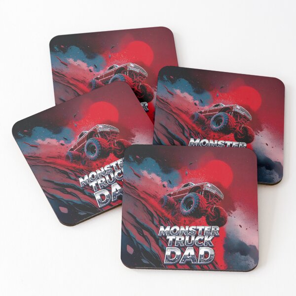 Item preview, DAD celebrates in monster truck #6. designed and sold by UrbanTRIP.