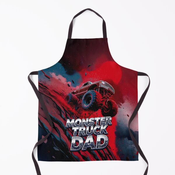 Item preview, DAD celebrates in monster truck #6. designed and sold by UrbanTRIP.