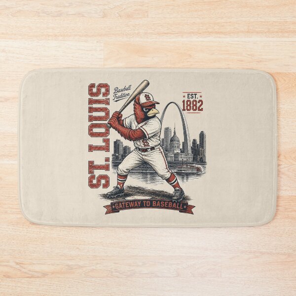 Item preview, Vintage St. Louis Baseball, Gateway City Retro Baseball, Historic Baseball Art designed and sold by GhostDawgs.