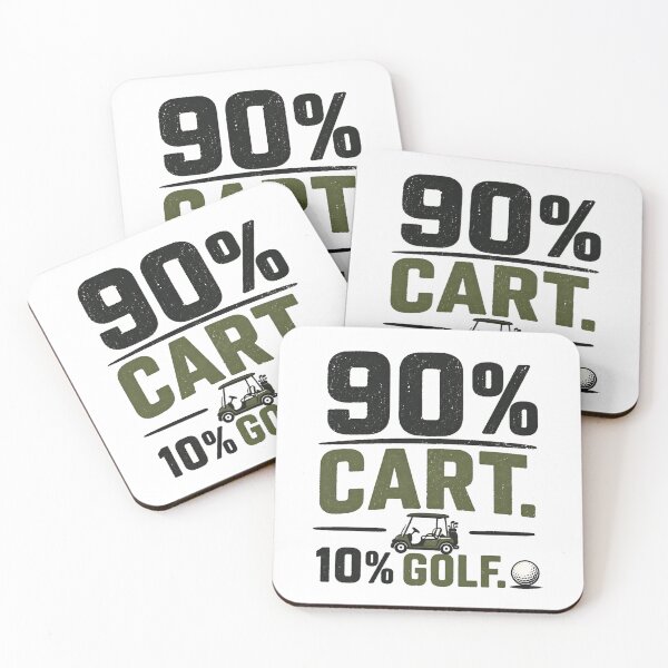 Item preview, 90% Cart 10% Golf designed and sold by GOLFTEEZ.