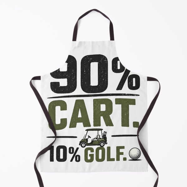 Item preview, 90% Cart 10% Golf designed and sold by GOLFTEEZ.