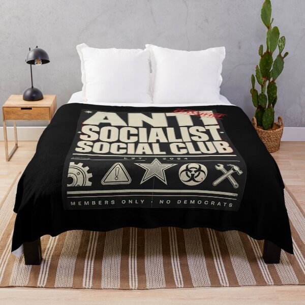 Item preview, Anti Socialist Social Club Bold Anti Socialism for Car Enthusiasts of Freedom designed and sold by Redgiant87x.