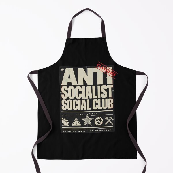 Item preview, Anti Socialist Social Club Bold Anti Socialism for Car Enthusiasts of Freedom designed and sold by Redgiant87x.
