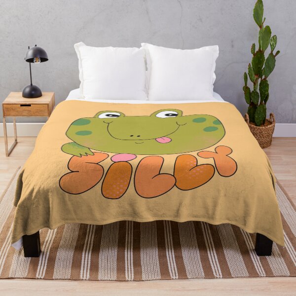 Item preview, Silly Frog (Orange) designed and sold by yellowflowerhut.