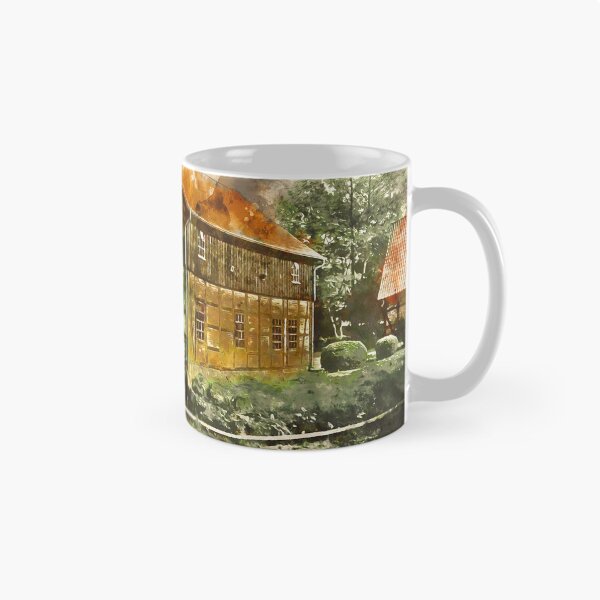 Item preview, An old watermill  designed and sold by AM FineArtPrints.