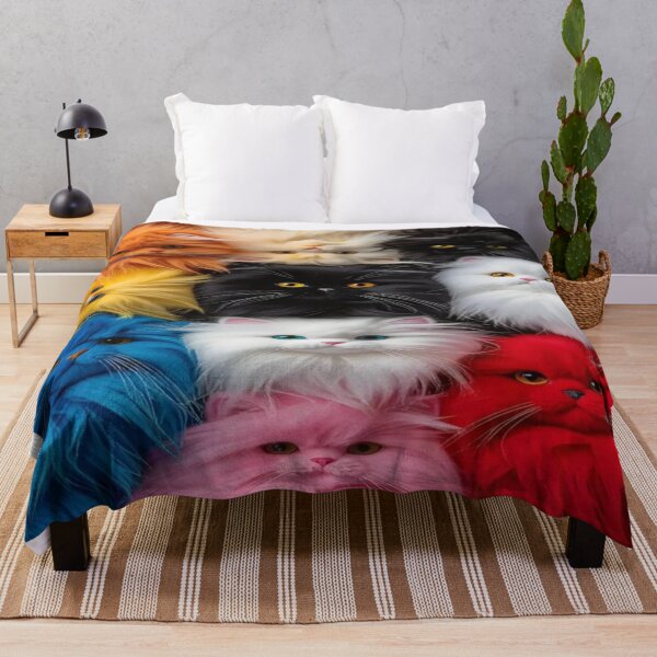 Item preview, Multicolored Persian Cats - Rainbow Fluffy Cat Collection designed and sold by RAYBIL.