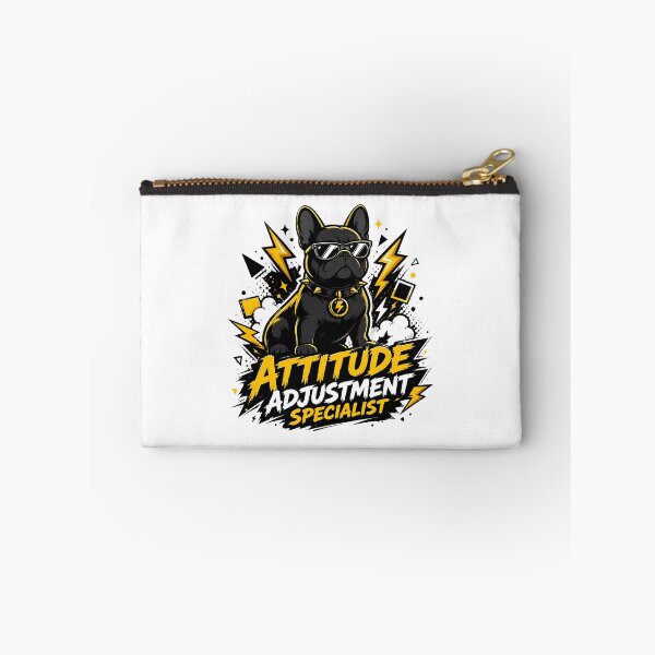 Item preview, Funny French Bulldog Attitude Adjustment Specialist Shirt designed and sold by PawVerse Studio ⭐⭐⭐⭐⭐.
