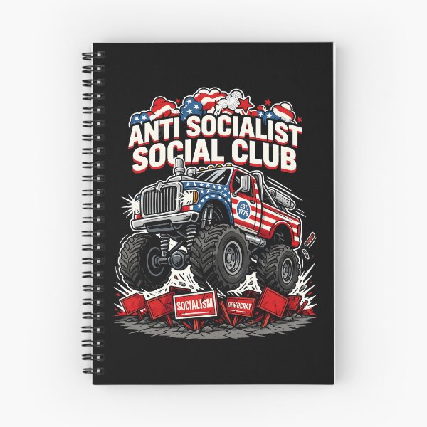 Item preview, Anti Socialist Social Club Minimalist Funny Political designed and sold by Redgiant87x.