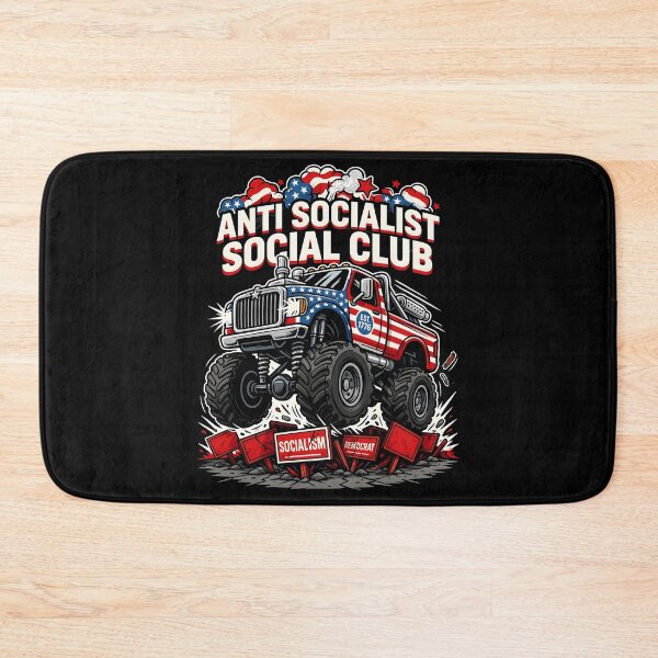 Item preview, Anti Socialist Social Club Minimalist Funny Political designed and sold by Redgiant87x.