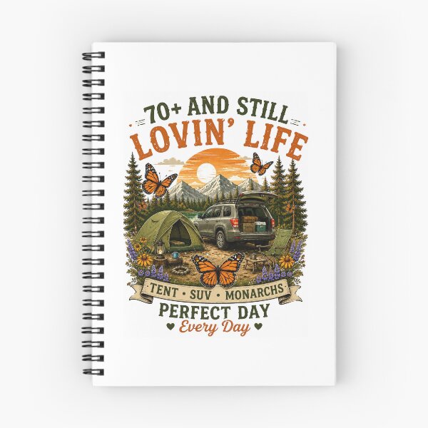 Item preview, Monarch Camper - 70+ And Still Lovin' Life (#0304C001) designed and sold by SarVonne Serenity Moments.
