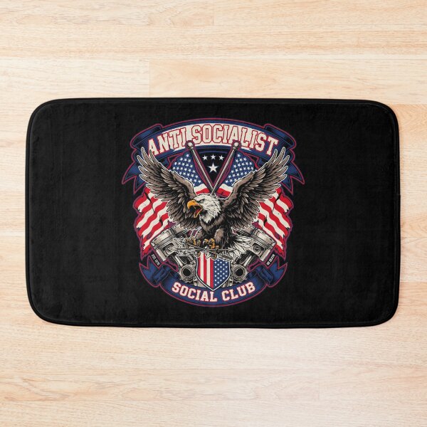 Item preview, Anti Socialist Social Club Patriotic Humor and Anti Socialism designed and sold by Redgiant87x.